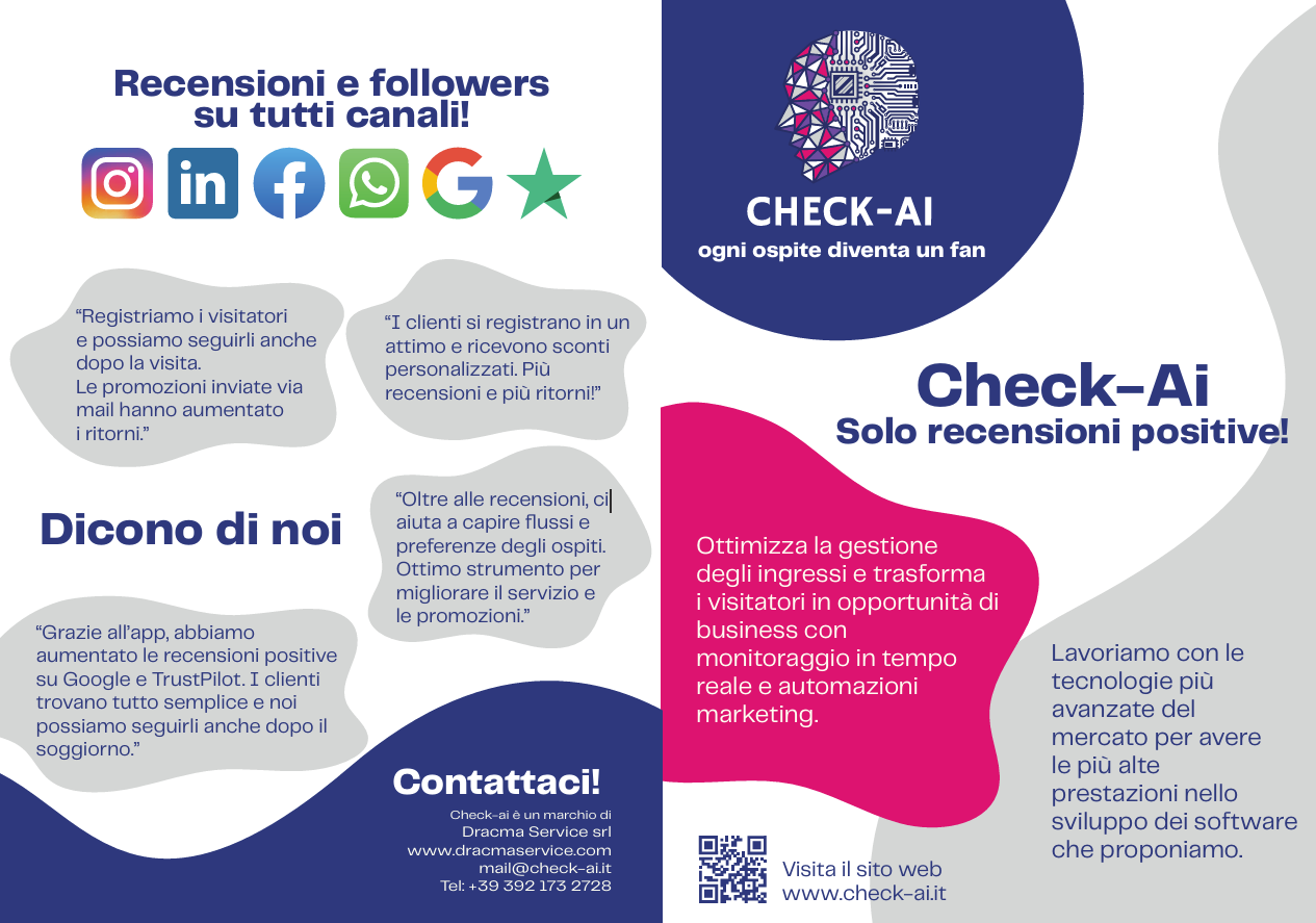 Check-Ai promotional materials